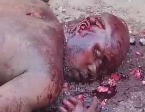 Another rival butchered by the BLACK AXE GANG 