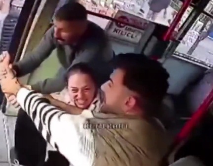 Woman Attacks her Husband Bite and Stab him due to Divorce Problems 