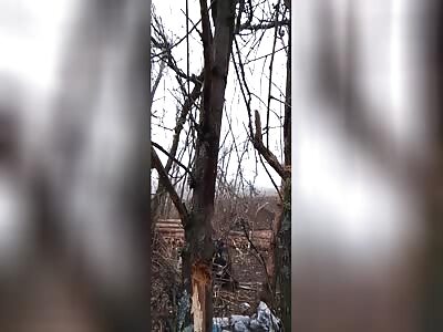 Russian fascists shot Ukrainian POWs.