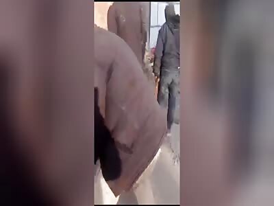 Hamas militants hunting and beating criminals in Palestine