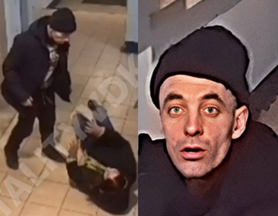 Maniac In Russia Knocks Out Woman then Violates Her in the Hallway (Full Video)
