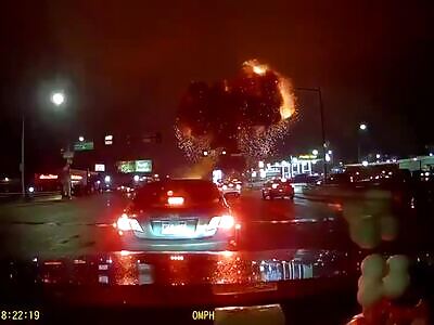 Plane Crash In Philly [ Dude On Fire + Many Other Angles]