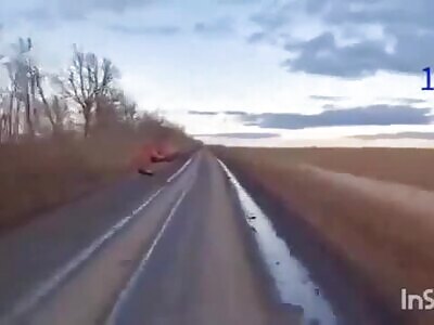 Road of death 90 Russian wrecks in 5 minutes long video.