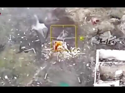 Ukraine War | Vatnik is torched