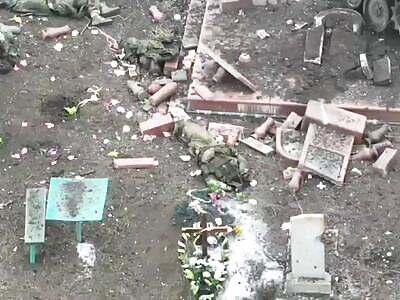 Dead Russians near Pokrovsk