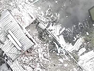 Drone bombing of Russians.