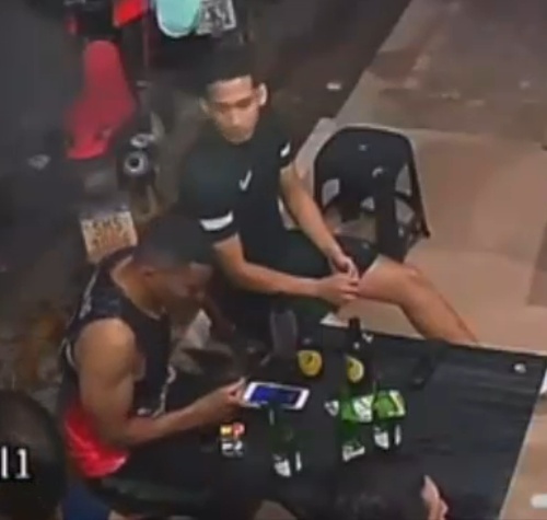 Guys Last Drink at the Bar in Maranhão