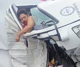 Driver Still Sleeping After Brutal Car Accident