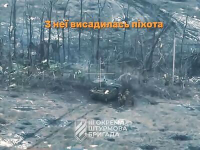 Failed Russian attack in Lozova
