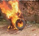 Two Bandits Set Ablaze By Angry Mob