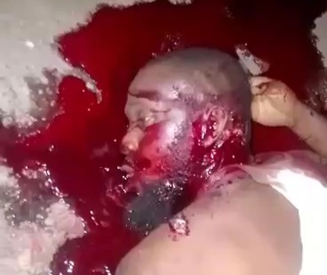 Young Nigerian butchered by the BLACK AXE GANG 