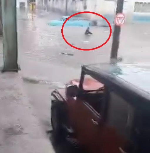 Kid Dies After Being Swept Into Open Drain During Havana Floods