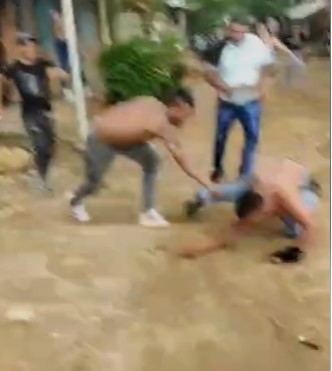 Arm Severed in Machete Fight