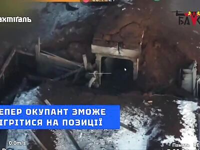 Drones keep Russian soldiers warm.