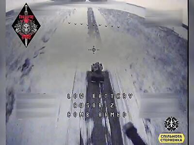 FPVs strike Russians in Kursk.