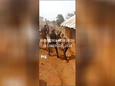 Ambazonia terrorists beat unarmed civilians in Cameroon