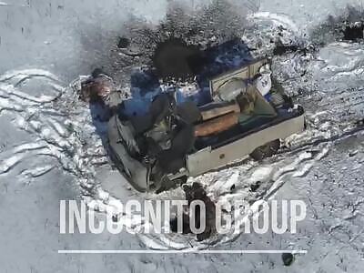 Drones leave the Russians no chance.