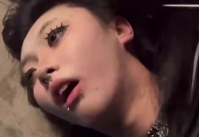 Pretty Girls Last Gasps of Life Dying from Overdose.