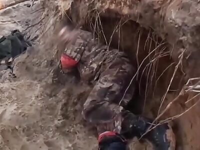 RU POV: Russians are bleeding, screaming and crying.