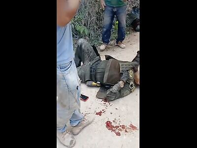 Two Cops Taking Last Breath As Explosive Device Detonates