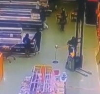 Damn : Woman Crushed By Falling Load