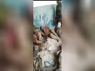 Dead and captured Ukrainian soldiers