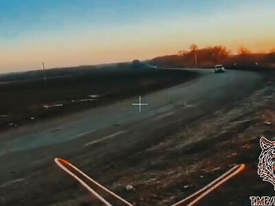 The combat hunt on the road 