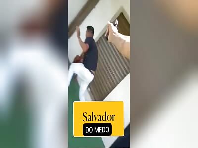 Man being executed by rival gang