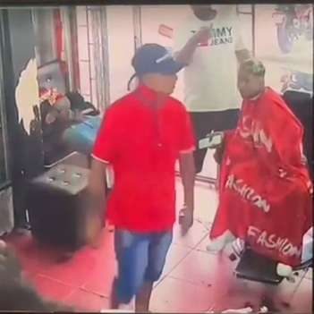 Oblivious Man Expecting a Haircut Gets Bullets and Death Instead.