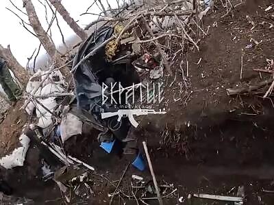 Storm AFU trench & POWs