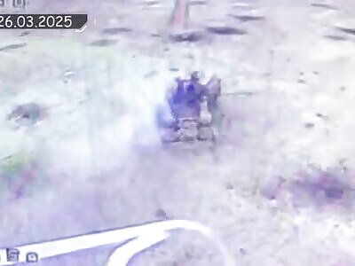 And as always...Fiber-optic FPV drones of the Magyar Bird operators.