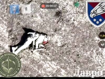 The extermination of the Russian infantry.