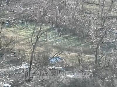 Repelling a massive Russian attack.