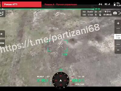 Ukrainian soldiers flee in panic