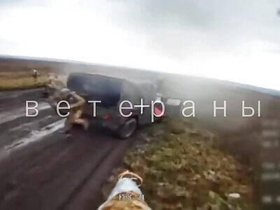 Russian FPV drone hits