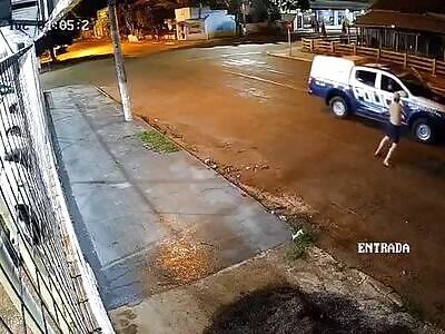 Brazilian man in crisis is shot by police