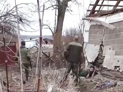 Russians Executing Fellow Russian.