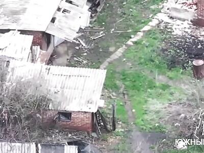 Destroying AFU ground control station for a UAV