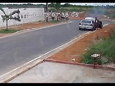 Brazilian man who became a charred barbecue