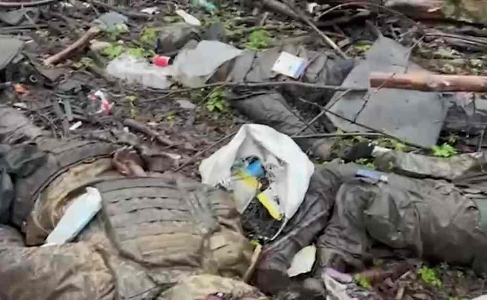 The assault on a Russian trench didn't go as planned.