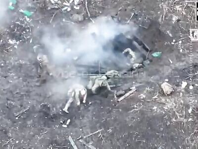 Dusting and burning alive AFU soldiers