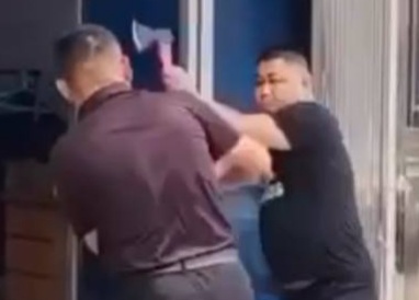 Man Brutally Kills Neighbor with Axe.