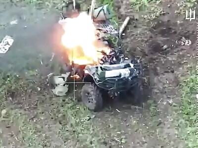 Destruction of Russian infantry near Shcherbaky.