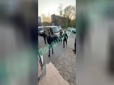 a drunk migrant in russia