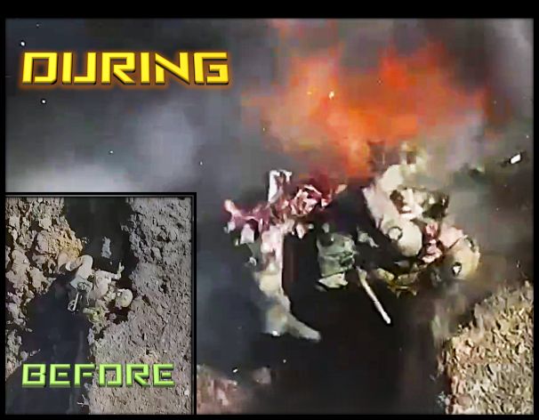 Juicy Blast Rips Apart Hip of Russian Transformer