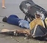 Two Men Die After Gyroplane Crash (FULL ACTION& AFTER )