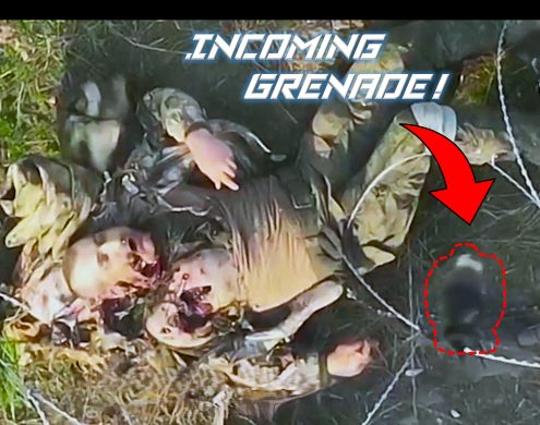 Swiss-Cheesed Russian Gets His Torso Ripped Open