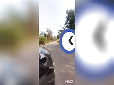 Head-On Collision Between Scooty and Car Claims One Life 