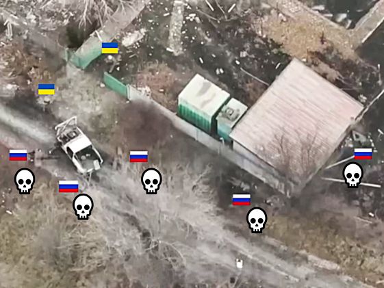 Russian Unit Slaughtered in Two-Man Ambush