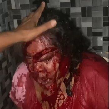 Woman Royally Fucked by a Machete